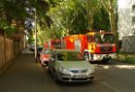 Dachstuhlbrand Koeln Muelheim Duesseldorferstr P003